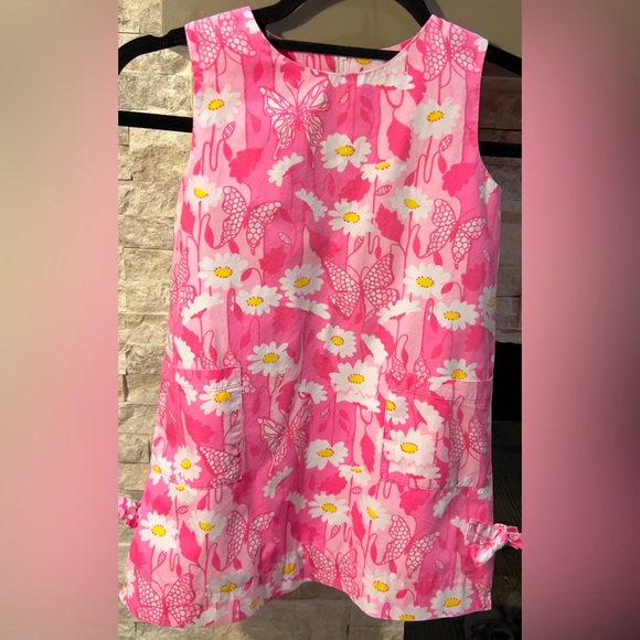 Lilly Pulitzer Other - Lilly Pulitzer Size 5 Girls pink floral dress